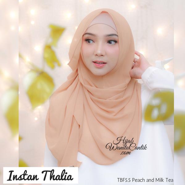 Hijab Tutorial Instan Thalia Original by Hijab Wanita Cantik