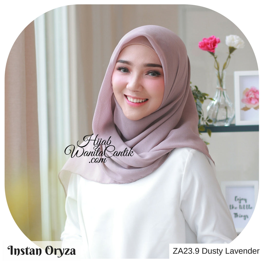 Hijab Tutorial INSTAN & SEGIEMPAT ORYZA Original by Hijab Wanita Cantik