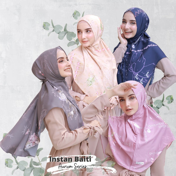Baiti Aurum Series Hijab Instan