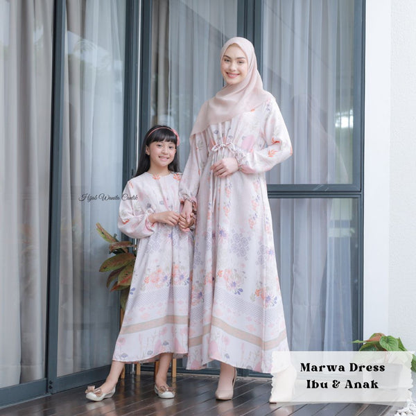 Marwa Dress Ibu &amp; Anak