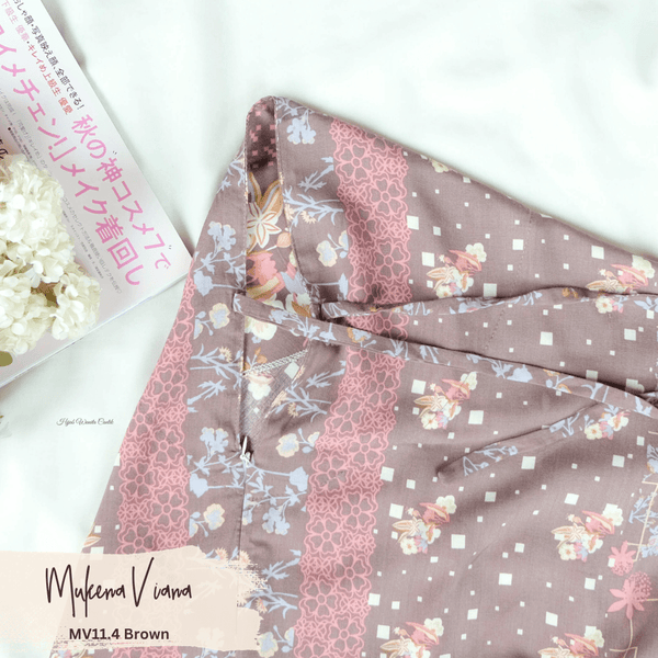 Mukena Viana Prayer Set - MV11.4 Brown