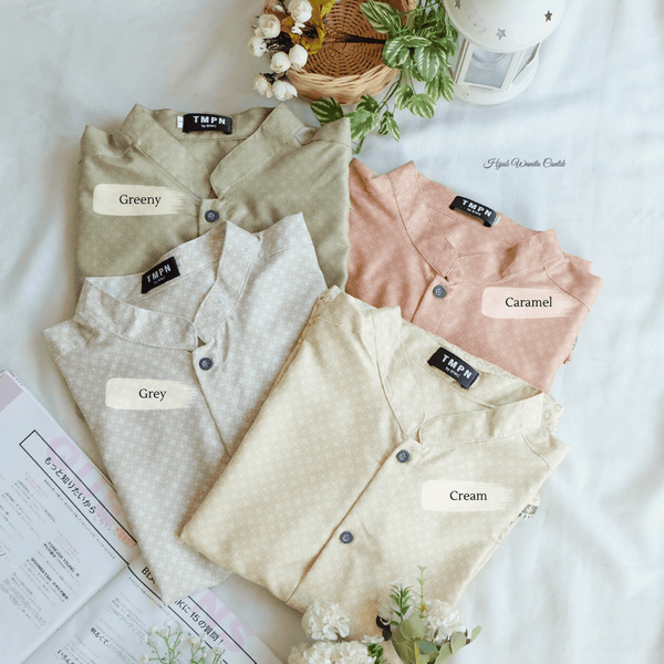 [ READY STOCK ] CLEARENCE SALE Koko Harvest Series Anak - NS14.22 Greeny Stripe