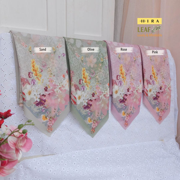 Leaf Rahma Scarf - AM31.9 AC31.9 HJ31.9 Sand