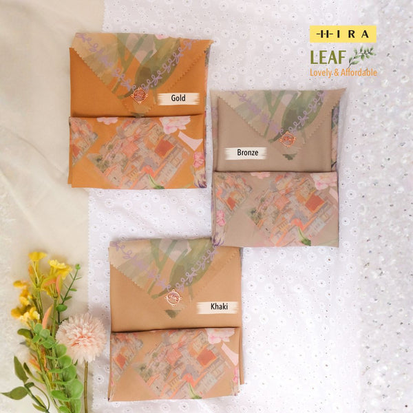 Leaf Kafa Scarf - KF30.2 VK30.2 JF30.2 Gold