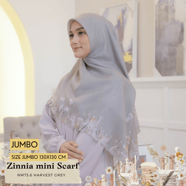 Zinnia Mini Scarf Jumbo - NM73.6 Harvest Grey