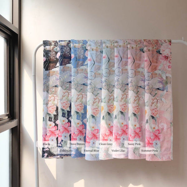 [ BUY 3 GET 1 FREE HIJAB ] Florence Scarf JUMBO - RJ24.13 Harmony Green