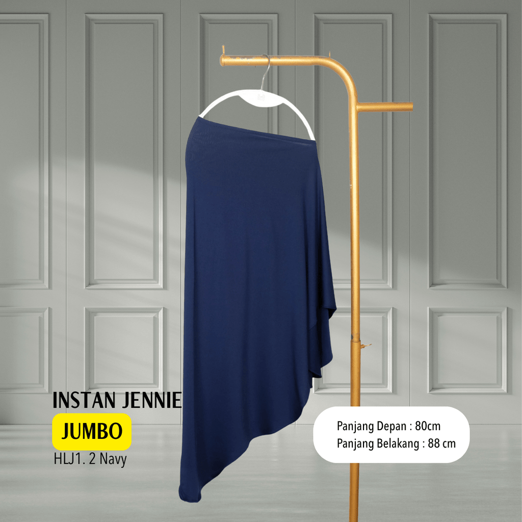 Instan Jennie Sporty Hijab Jumbo - HLJ1.2 Old Navy