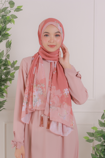 Pashmina Lily - PM11.36 Choco Peach