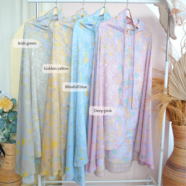 Mukena Daffodil - MD14.4 Blissful Blue