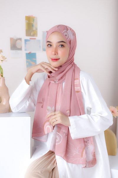 Pashmina Rainbow - PM11.10 Rosepink