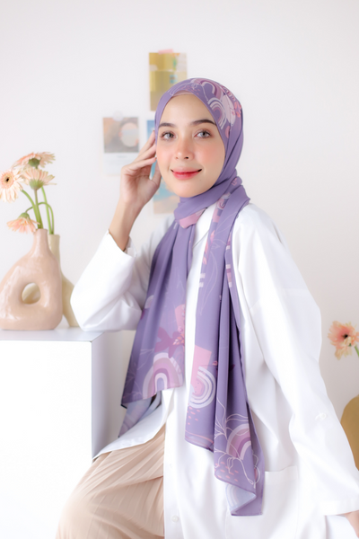 Pashmina Rainbow - PM11.9 Violetta