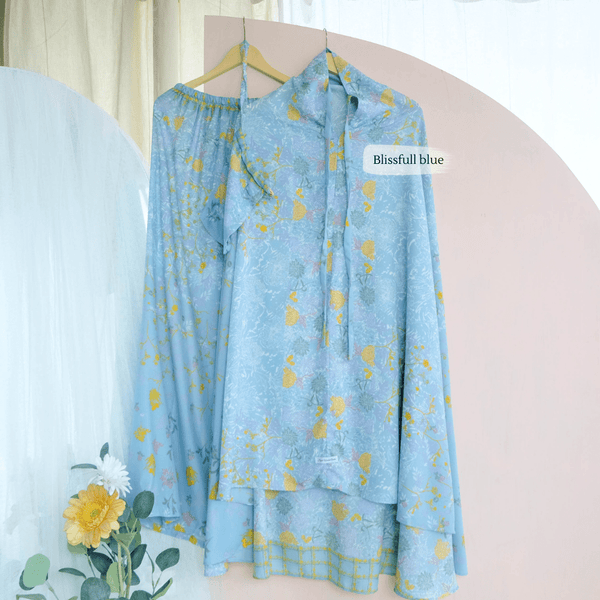 Mukena Daffodil - MD14.4 Blissful Blue