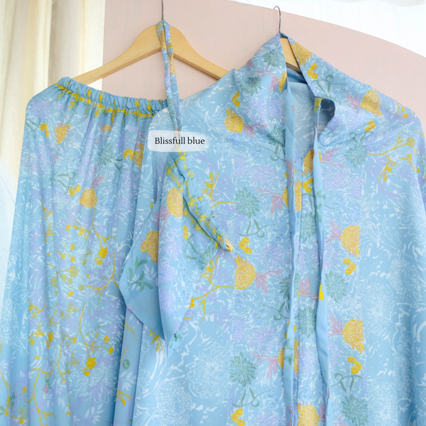 Mukena Daffodil - MD14.4 Blissful Blue