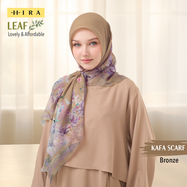 Leaf Kafa Scarf - KF30.3 VK30.3 JF30.3 Bronze