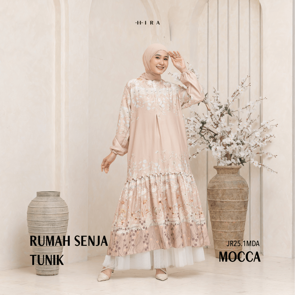 [DISKON AMBYAR] Part II Last Stock HIRA - Dress Hijabwanitacantik | Dress Printing Exclusive | Gamis Pakaian Muslim | Sarimbit -Gamis Baju Koko