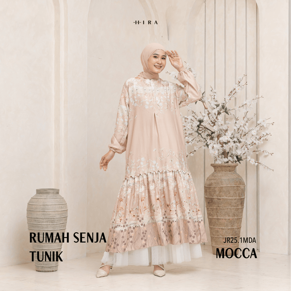 [DISKON AMBYAR] Last Stock HIRA - Dress Hijabwanitacantik | Dress Printing Exclusive | Gamis Pakaian Muslim | Sarimbit -Gamis Baju Koko