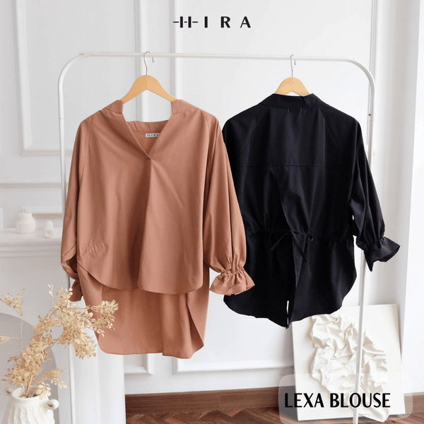 Mocca Blouse - BLS2.14 Lexa Mocca