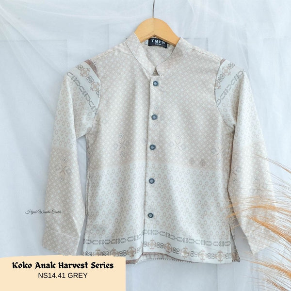 [ READY STOCK ] CLEARENCE SALE Koko Harvest Series Anak - NS14.41 Grey