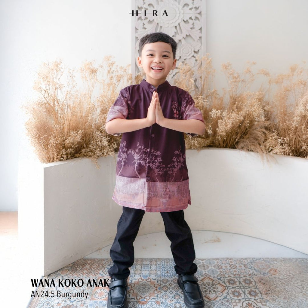 Koko Wana Series Anak - AN24.5 Burgundy