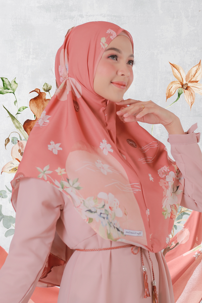 Hijab Instan Baiti Lily - BM45.34 Choco Peach