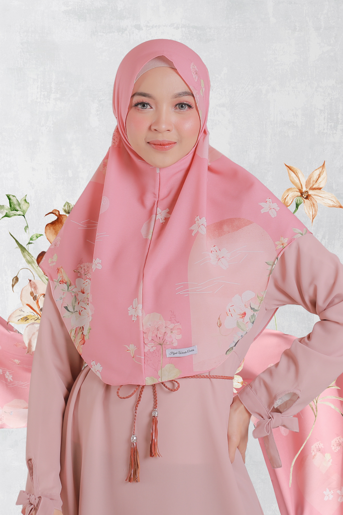 Hijab Instan Baiti Lily - BM45.39 Pink