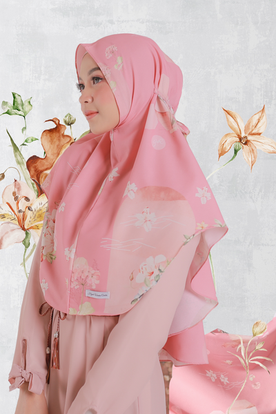 Hijab Instan Baiti Lily - BM45.39 Pink