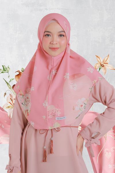 Hijab Instan Baiti Lily - BM45.39 Pink