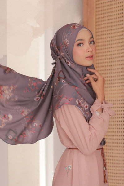 [ BUY 3 GET 1 FREE ] Hijab Instan Baiti Ery - BM45.59 Dove