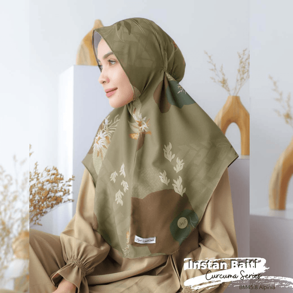 Hijab Instan Baiti Curcuma - BM45.8 Alpinia