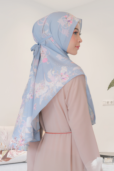 [ BUY 3 GET 1 FREE ] Hijab Instan Baiti Emily - BM45.91 Grey