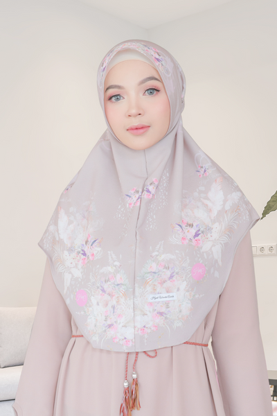 [ BUY 3 GET 1 FREE ] Hijab Instan Baiti Emily - BM45.92 Latte
