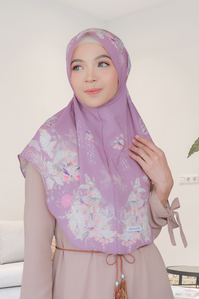 [ BUY 3 GET 1 FREE ] Hijab Instan Baiti Emily - BM45.93 Mauve