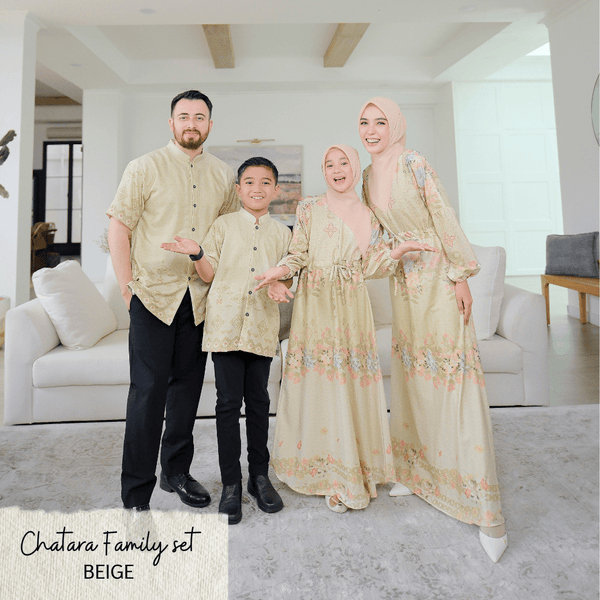 [ READY STOCK ] CLEARENCE SALE Chatara Dress - CH22.1 Beige