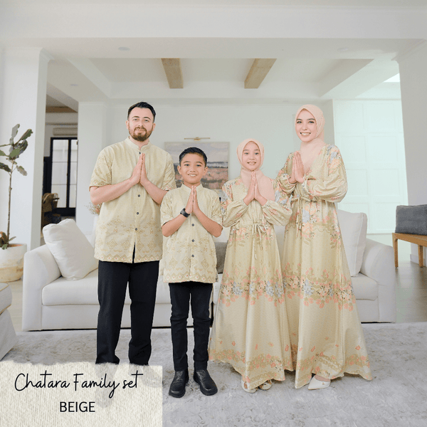 [ READY STOCK ] CLEARENCE SALE Chatara Dress - CH22.1 Beige