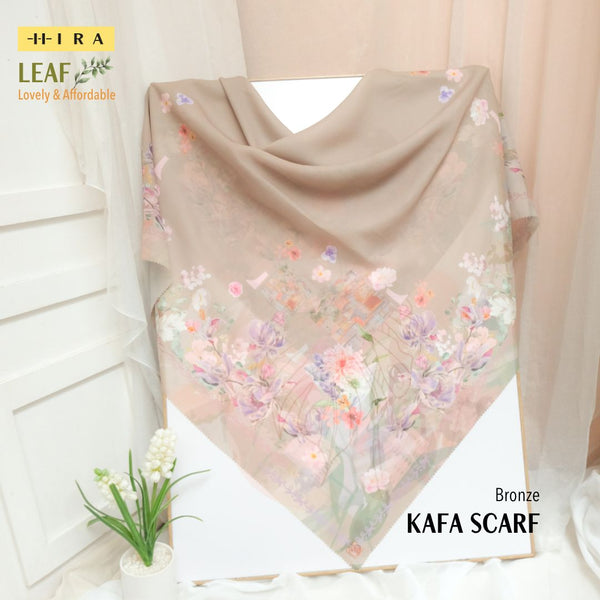 Leaf Kafa Scarf - KF30.3 VK30.3 JF30.3 Bronze
