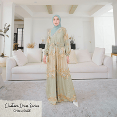 [ READY STOCK ] CLEARENCE SALE Chatara Dress - CH22.4 Sage
