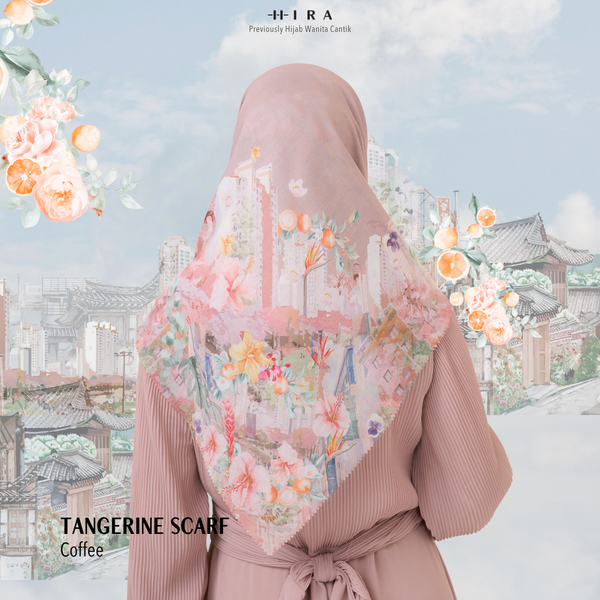 [ BUY 3 GET 1 FREE HIJAB ] Tangerine Scarf - ST16.11 TV16.11 TJ16.11 Coffee
