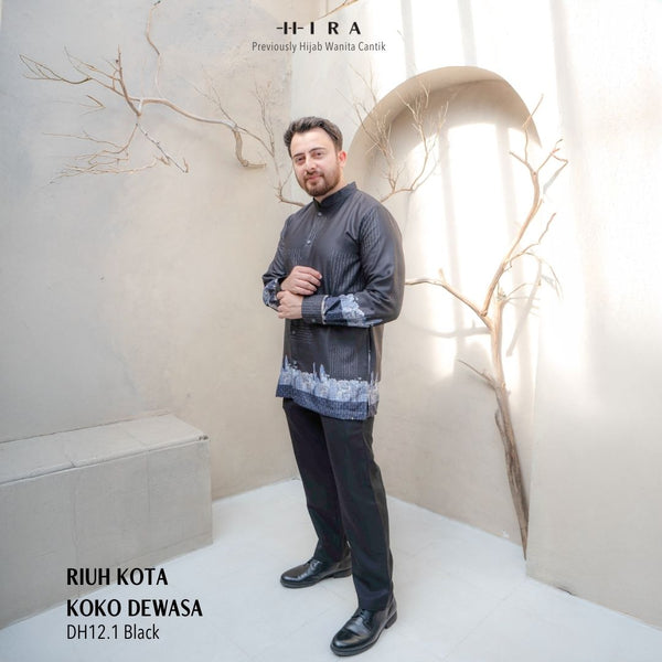 Koko Dewasa Riuh Kota Series - DH12.1 Black
