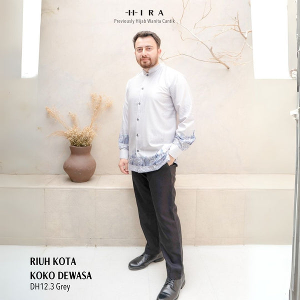 Koko Dewasa Riuh Kota Series - DH12.3 Grey