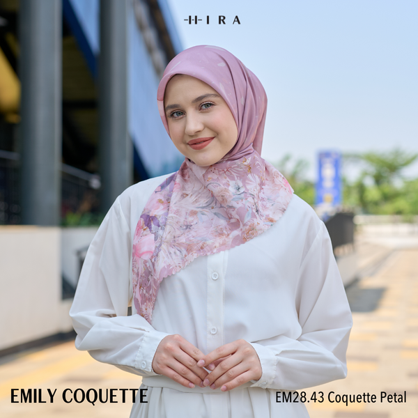 [ BUY 3 GET 1 FREE HIJAB ] Emily Scarf - EM28.43 Coquette Petal