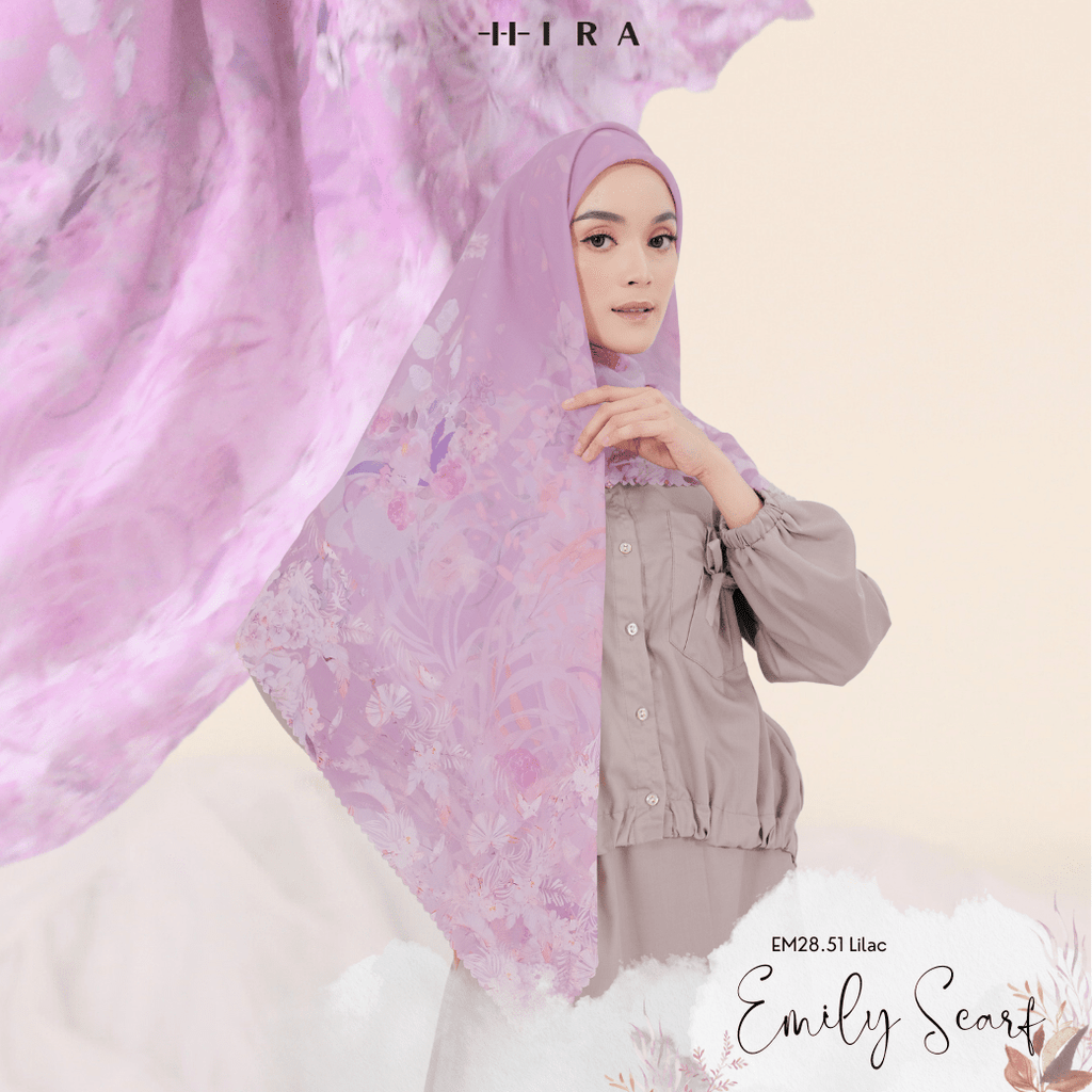 [ BUY 3 GET 1 FREE HIJAB ] Emily Scarf - EM28.51 Lilac
