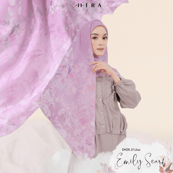 [ BUY 3 GET 1 FREE HIJAB ] Emily Scarf - EM28.51 Lilac
