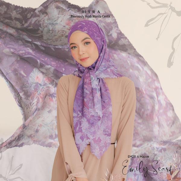 [ BUY 3 GET 1 FREE HIJAB ] Emily Scarf - EM28.6 Mauve