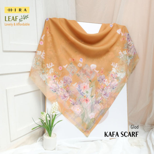 Leaf Kafa Scarf - KF30.2 VK30.2 JF30.2 Gold