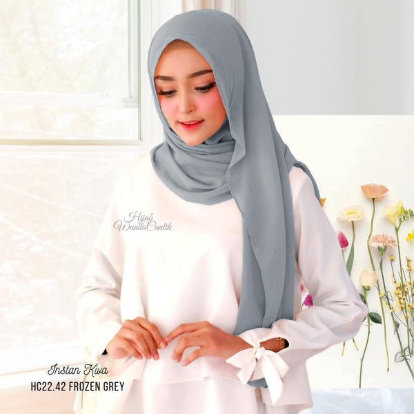 [DISKON AMBYAR] Last Stock Scarf Motif Hijabwanitacantik Series Hijab Kerudung Printing Motif