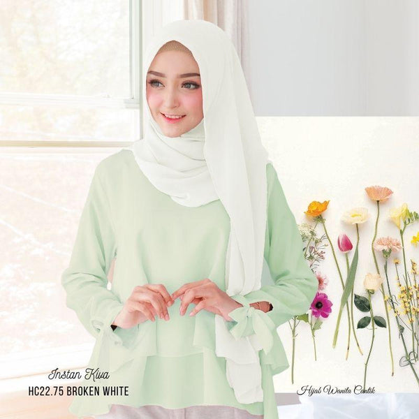 [DISKON AMBYAR] Last Stock Scarf Motif Hijabwanitacantik Series Hijab Kerudung Printing Motif