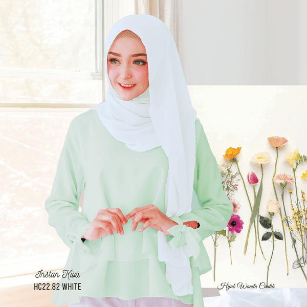 [DISKON AMBYAR] Last Stock Scarf Motif Hijabwanitacantik Series Hijab Kerudung Printing Motif