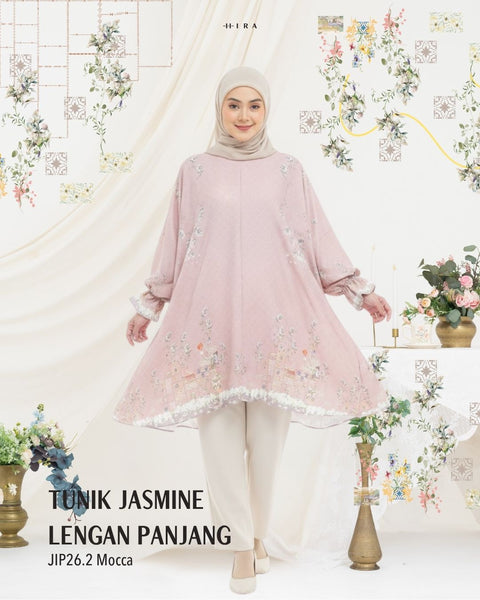 Jasmine Tunik Lengan Panjang - JIP26.2 Mocca