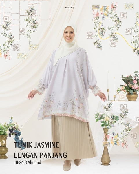 Jasmine Tunik Lengan Panjang - JIP26.3 Almond