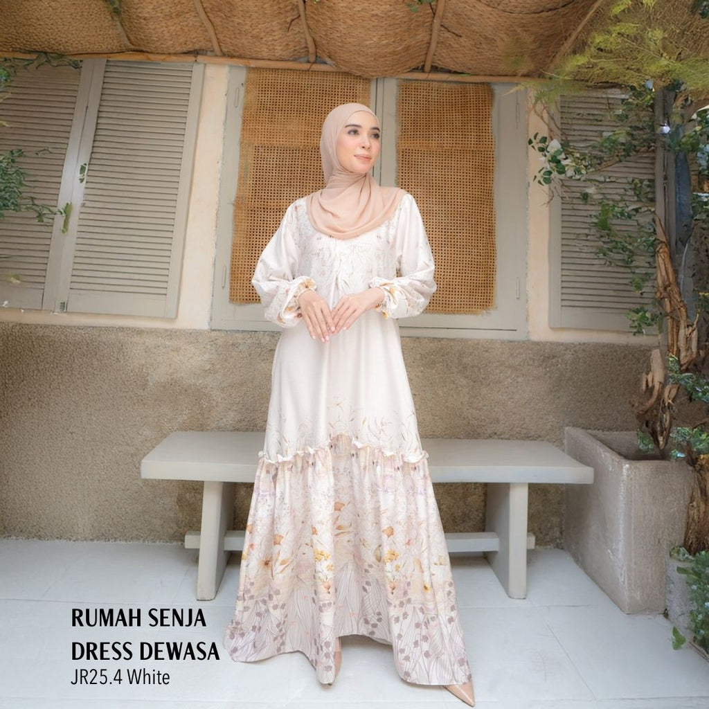 Rumah Senja Dress - JR25.4 White